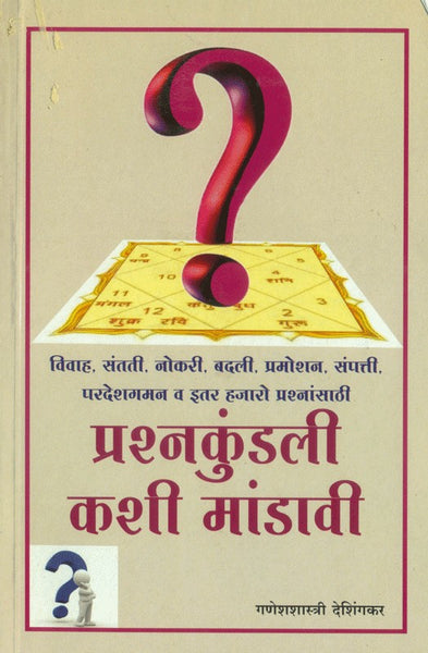 Prashnakundali Kashi Mandavi? (प्रश्नकुंडली कशी मांडावी)